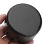 Freebily 10pcs 10ml Plastic Empty Refillable Make-up Cosmetic Jars Face Cream Lip Balm Lotion Storage Container Pot with Inner Liners and Dome Lids Black One Size