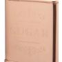 Kitchencraft Lexpress Metal Sugar Canister, 10 x 12cm - Copper Finish