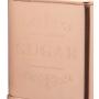 Kitchencraft Lexpress Metal Sugar Canister, 10 x 12cm - Copper Finish