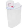 Grain Can 2kg Hand-held Measuring Cup Rice Bucket Kitchen Grain Food Storage Box Plastic Moisture-proof Seal Container