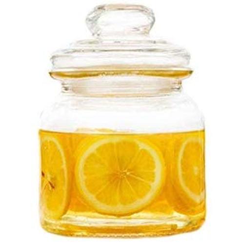 XSWZAQ Jar oil pot box sealed box dumpling storage box dumplings pickles glass bottle noodle barrels rice barrel (Size : 650ml)