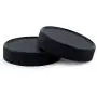 Cornucopia Plastic Mason Jar Lids (24-Pack, Black, Lined); Regular Mouth 70-450 Storage Caps for Mason Jars Cornucopia Plastic Mason Jar Lids (24-Pack, Black, Lined); Regular Mouth 70-450 Storage Caps for Mason Jars