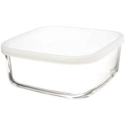Home Décor Premium Frigoverre Square Food Container with Frosted Lid 54-1/4-Ounce Storage