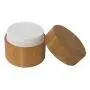2 Pots de 50ml/1.7oz Remplissables en Bois de Bambou et Liner pour Crèmes Visages, Pots, Boîtes Contenants pour Cosmétiques 2 Pots de 50ml/1.7oz Remplissables en Bois de Bambou et Liner pour Crèmes Visages, Pots, Boîtes Contenants pour Cosmétiques