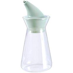 JUSTDOLIFE Oil Dispenser Bottle Fashion Non-leak Glass Cruet for Oil Vinegar Kitchen Multi-function Storage