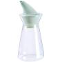 JUSTDOLIFE Oil Dispenser Bottle Fashion Non-leak Glass Cruet for Oil Vinegar Kitchen Multi-function Storage