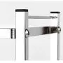Kitchen Cabinet And Counter Shelf Organizer,Spice Rack,Stainless Steel Freestanding Jar Rack, Kitchen Organizer Holder For Dish,Jars, Cookware And Utensils, Bathroom Storage Organizer Unit