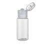 Pack of 12PCS 0.5oz/15ml Empty Clear Plastic Flip Lid Reusable Bottle Container Jar Pot Vial Used to Travel