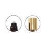 3PCS 5ml/0.17oz Empty Refillable Amber Glass Essential Oil Roller Bottles with Stainless Steel Roller Ball and Golden Lid Portable Travel Cosmetic Container Simple Storage for Perfume Aromatherapy Oil