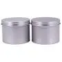 Lot de 15 Pots Métalliques Ronds 4 oz (120g) avec Bouchon Fileté – Idéal pour Parfum, Crèmes, Maquillage, Thé, etc. Lot de 15 Pots Métalliques Ronds 4 oz (120g) avec Bouchon Fileté – Idéal pour Parfum, Crèmes, Maquillage, Thé, etc.