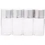 12pcs Bouteilles d'Échantillon en Verre Transparent 10ml/10G Argent + Or Couleur pour Cosmétiques, Parfums, Voyage, Huiles Essentielles, Poudres, Crèmes, Pommades, Graisses, Eau – Contenants, Tubes.