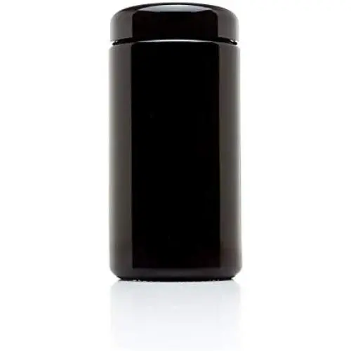 Ultraviolet 100 ml (3.38 fl ounce) Premium Herb Container by TC Traders | Airtight Smell Proof Black Ultraviolet Glass Screw Top Jar Canister | Best for Coffee, Tea, Herbs, Spices, or Dried Goods Ultraviolet 100 ml (3.38 fl ounce) Premium Herb Container by TC Traders | Airtight Smell Proof Black Ultraviolet Glass Screw Top Jar Canister | Best for Coffee, Tea, Herbs, Spices, or Dried Goods