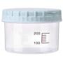 Transparent Sealed Jar Kitchen Noodle Storage Tank Plastic Grains Storage Cans Snack Storage Box,Blue 300ml