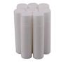 50 Pcs White Empty Plastic Round Lip Balm Tube Container Refillable Lipstick Vials Bottle Jar DIY Hair Dye Cream Storage Beauty Tools For Girls Daily Use (5g/0.17oz)