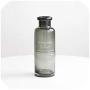 Scandinavian Gray Glass Storage Jar Nordic Chic Dry Flower Brown Bottle European Minimalist Desk Decoration Organizer Vase,4