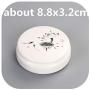 Mini Box Multi Function Ceramic Storage Jar Chinese Tea Canister Powder Cream Box Beauty Jewelry Box Small Things Storage Jars,Hetangyu 8.8X3.2Cm