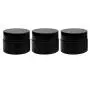 3PCS 5G Empty Refillable Upscale Cosmetic Cream Lotion Sample Bottles with Screw Lid Makeup Cosmetic Storage Holder Container Ointment Lip Balm Eyeshadow Pot Jar Vial Case (Black) 3PCS 5G Empty Refillable Upscale Cosmetic Cream Lotion Sample Bottles with Screw Lid Makeup Cosmetic Storage Holder Container Ointment Lip Balm Eyeshadow Pot Jar Vial Case (Black)