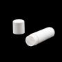 50 Pcs White Empty Plastic Round Lip Balm Tube Container Refillable Lipstick Vials Bottle Jar DIY Hair Dye Cream Storage Beauty Tools For Girls Daily Use (5g/0.17oz)