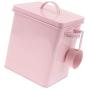 Pet Food Storage Container Holds 6lbs, Lid Airtight Seal，Ideal For Keeping Dog Biscuits Dry Cat Food Bird Seed Trill Grains (Color : Pink)