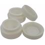 Elevated Equipment Silicone Wax Concentrate Container Jar 5ML Set of 20 (White)