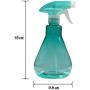 Ilyever Large Size Empty Spray Bottle,2 Pack 500ML Refillable Sprayer Leak Proof Durable Trigger Sprayer with Mist& Stream Modes for Essential Oil,Water,Kitchen,Bath,and Cleaning,Green+Blue