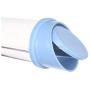 Mini Spice Jars Round transparent snap-on automatic open lid sealing seasoning jar