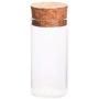 Healifty 12pcs 25ml Glass Jar with Airtight Seal Cork Lid Stoppers Clear Candy Jar Storage Canister for Serving Tea Coffee Spice Sugar Salt