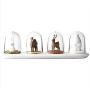 Four Seasons Plant Animal Spice Jar Set Salt & Pepper Shaker Set, Creative Kitchen Salt Pepper Condiment Seasoning Shaker Seasoning Jar Condiment Storage Container Cruet Spices Jar Storage Bottle Box