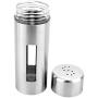 LQQGXLCondiment bottle, jar condiment storage box Spice jar oil dispenser stainless steel sauce jar storage container set flavoring spice jar sugar bowl sugar bowl