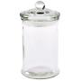 Kitchen Food Storage Jar Airtight Food Storage Kitchen Glass Jar Moisture-Proof Home Multi-Purpose Jam Bottle Cruet Transparent Glass Sealed Canister (Color : 370ml)