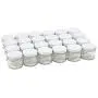 Bouteilles en verre Pinnacle Mercantile 2 oz (57 ml) Lignes Droites avec Couvercles Métalliques Blancs - 24 pièces par carton Bouteilles en verre Pinnacle Mercantile 2 oz (57 ml) Lignes Droites avec Couvercles Métalliques Blancs - 24 pièces par carton