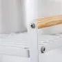 Holz Multifunktions Organizer für Küche, abnehmbarer Gewürzregal-Organizer, für Gewürzbehälter/Schlafzimmer/Badezimmer, Weiß