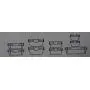 Snapware: 18PC Total Solution Pyrex Glass Food Keeper Set - Featuring Write N Erase Lids - 18PC - 18-Piece Set.