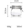 Yl Ly Glass Sealed Cans Dried Fruit Food Storage Cans With Lid Candy Bottle 500Ml 1100Ml 1800Ml 3200Ml 500Ml