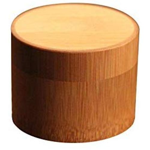 Splendidsun Tea Container, Bamboo made Tea Box Storage Jar with Lid Tea Caddy Pot