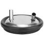 Redxiao Milk Bucket Mat & Lid, Stainless Steel Milk Bucket Lid and Gasket with Two Open Lid for Milking Machine Cow Sheep Milking Supplies
