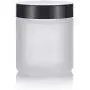 Frosted Clear Glass Straight Sided Jar - 4 oz (6 Pack) + Spatulas Frosted Clear Glass Straight Sided Jar - 4 oz (6 Pack) + Spatulas