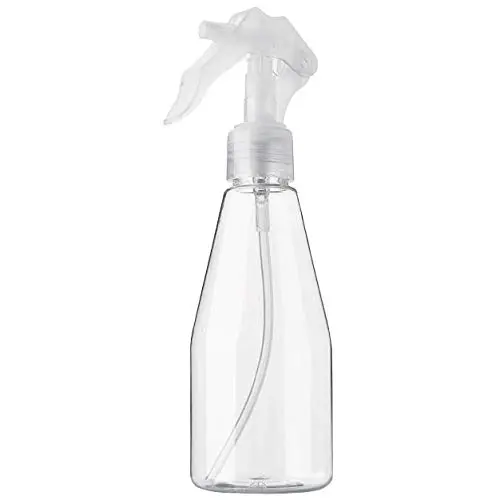 Pulvérisateur Vide Réutilisable - Bouteilles d'Arrosage à Nebulisation Fine, Pulvérisateur à Déclencheur Transparent pour Huiles Essentielles, Nettoyage Capillaire, Arrosoir d'Plantes, Animaux de Compagnie, Petit Contenant Étanchéité, 200ml