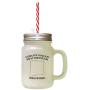 Die coolsten neuen mexikanischen Freundinnen – NM Frostglas Mason Jar mit Stroh.