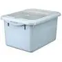 Plastic Kitchen Square Food Storage Containers Canister Grain Storage Tanks Food Storage Jar Airtight Food Storage Containers-long
