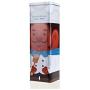 Nicoles Workshop&quotWorld Chef" Large Metal Spaghetti Jar Food Storage Canister,African Chef