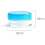 Cosmetic Storage Cosmetics Jar 5Pcs/Set Round Bottle Box Transparent Portable 10Pcs/Set Makeup Cream Plastic Nail Art,Transparent5Pcs Cosmetic Storage Cosmetics Jar 5Pcs/Set Round Bottle Box Transparent Portable 10Pcs/Set Makeup Cream Plastic Nail Art,Transparent5Pcs
