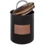 Premier Housewares Hammered Steel Storage Jar Biscuit Canister, 14x14x17cm, Black Premier Housewares Hammered Steel Storage Jar Biscuit Canister, 14x14x17cm, Black