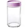 HOMELUNY Set of 4 Glass Storage Jars Airtight Jars Cereal Keeping Fresh Jars Storage Container for Candy, Cookie, Rice, Sugar, Flour, Snacks Keeping Food Dry & Fresh Light purple 600ML

4er Glasbehälter Set - HOMELUNY, luftdichte Behälter, für Müsli, Snac