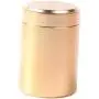80ml Kitchen Canister Set With Airtight Lid For Food Storage, Store Coffee, Sugar, Tea, Spices, Dry Food and More (Gold)