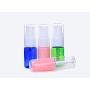 12PCS 10ML / 0.34oz BPA Free Blue Plastic Empty Pump Press Bottles Jar Tube Containers For Makeup Foundations Cosmetic Serums Skin Care Lotion Cream Liquid Toiletries Essential Oils