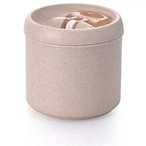 Mini Spice Jars Creative wheat straw kitchen snack storage box storage tank Mini Spice Jars Creative wheat straw kitchen snack storage box storage tank
