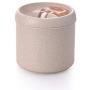 Mini Spice Jars Creative wheat straw kitchen snack storage box storage tank