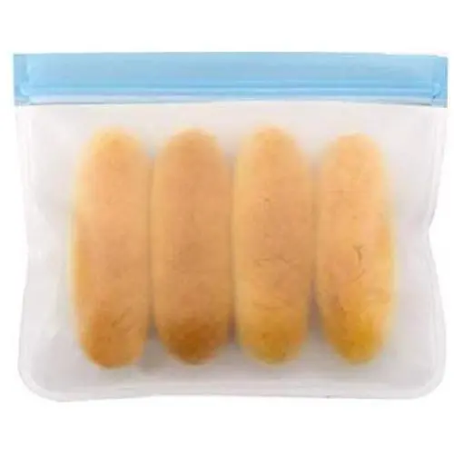 Agelloc 5pcs Reusable Storage Bags Food Grade Peva Ziplock Bags Leakproof Food Saver Bags Airtight Seal Food Storage Bags for Travel Camping 22x13.5cm Agelloc 5pcs Reusable Storage Bags Food Grade Peva Ziplock Bags Leakproof Food Saver Bags Airtight Seal Food Storage Bags for Travel Camping 22x13.5cm