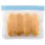 Agelloc 5pcs Reusable Storage Bags Food Grade Peva Ziplock Bags Leakproof Food Saver Bags Airtight Seal Food Storage Bags for Travel Camping 22x13.5cm Agelloc 5pcs Reusable Storage Bags Food Grade Peva Ziplock Bags Leakproof Food Saver Bags Airtight Seal Food Storage Bags for Travel Camping 22x13.5cm